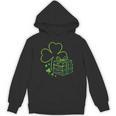 Book Lover St Patrick Day Librarian Teacher St Paddys Unisex Hoodie