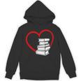 Book Nerd's Book Lover's Valentine's Day Unisex Hoodie