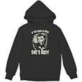 If The Book Is Open She's Busy Witch Goth Girl Loves To Read Unisex Hoodie