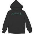 Book Reader Heartbeat Shirt Reading Lover Bookworm Unisex Hoodie
