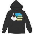 Book Reading And Coffee Books And Coffee Unisex Hoodie Book Reading And Coffee Books And Coffee Unisex Hoodie