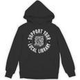 Book Reading Support Your Local Library Unisex Hoodie