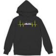 Book Shelf Heartbeat Unisex Hoodie