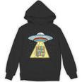 Book Shelf Ufo Abduction Unisex Hoodie