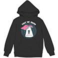 Book UFO Take Me Away Reader Bookaholic Love Books Unisex Hoodie