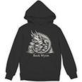 Book Wyrm Fantasy Creature Reading Mythical Art Unisex Hoodie