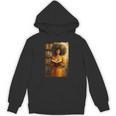 Bookish Melanin Afro Girl Reading Book Bookstore Woman Unisex Hoodie