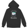 Bookish Women Bookworm Librarian Just a Girl Who Loves Books Unisex Hoodie