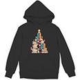 Booklovers Christmas Book Tree Unisex Hoodie