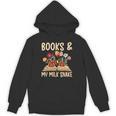 Books & My Milk Snake Owner Milk Snake Lover Milk Snakes Unisex Hoodie