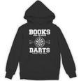 Books Feed The Brain Darts Feeds The Soul Unisex Hoodie Books Feed The Brain Darts Feeds The Soul Unisex Hoodie