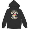 I Like My Books With a Side Of Panic Thriller Unisex Hoodie