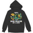 Bookworm Books Reading I Am A Book Dragon Unisex Hoodie Bookworm Books Reading I Am A Book Dragon Unisex Hoodie