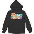 Bookworm Reading Hamster Books Unisex Hoodie Bookworm Reading Hamster Books Unisex Hoodie