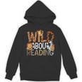 Boys Animal Print Clothes Wild About Reading Cheetah Book Unisex Hoodie Boys Animal Print Clothes Wild About Reading Cheetah Book Unisex Hoodie