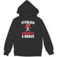 Boys Baseball Valentines Shirt Sterling Hearts Baseball Unisex Hoodie Boys Baseball Valentines Shirt Sterling Hearts Baseball Unisex Hoodie