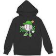 Boys St Patricks Day Baseball Player Pitcher Coach Kids Unisex Hoodie Boys St Patricks Day Baseball Player Pitcher Coach Kids Unisex Hoodie
