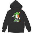 Boys St Patricks Day Kids Baseball Player Ice Cream Drip Unisex Hoodie Boys St Patricks Day Kids Baseball Player Ice Cream Drip Unisex Hoodie