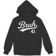 Bruh Baseball Style Number 41 Sports Bro Slang Meme Brother Unisex Hoodie Bruh Baseball Style Number 41 Sports Bro Slang Meme Brother Unisex Hoodie
