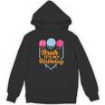 Bruh It's My Birthday Ice Cream Drip Baseball Birthday Unisex Hoodie
