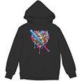 Camo Baseball Heart Drip Valentine Baseball Icecream Boys Unisex Hoodie Camo Baseball Heart Drip Valentine Baseball Icecream Boys Unisex Hoodie