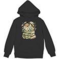 Camo Floral Books Wildflower Botanical Reading Lover Unisex Hoodie