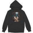 Camping Sheet Ghost Reading Book At Campfire Halloween Unisex Hoodie Camping Sheet Ghost Reading Book At Campfire Halloween Unisex Hoodie