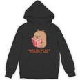 CapyFun Books Are The Only Treasure I Need Capybara Kids Unisex Hoodie