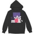 Cat Book Reading Unisex Hoodie Cat Book Reading Unisex Hoodie