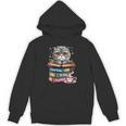 Cat Read Books Be Kind Stay Weird Library Book Lover Unisex Hoodie Cat Read Books Be Kind Stay Weird Library Book Lover Unisex Hoodie