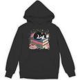 Cats Books & Coffee For Cat Lovers In Relaxed Weekend Unisex Hoodie