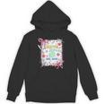 Chapter 3 Years Old 3rd Birthday Book Lover Coquette Bow Unisex Hoodie