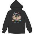 Chapter 9 Years Old 9th Birthday Butterfly Bow Book Lover Unisex Hoodie Chapter 9 Years Old 9th Birthday Butterfly Bow Book Lover Unisex Hoodie