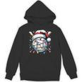Christmas Baseball Boy Youth Kid Men Santa Hat Xmas Baseball Unisex Hoodie Christmas Baseball Boy Youth Kid Men Santa Hat Xmas Baseball Unisex Hoodie