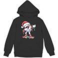 Christmas Baseball Ice Cream Dripping Santa Baseball Drip Unisex Hoodie