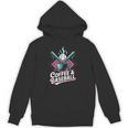 Coffee And Baseball Baseball Player Unisex Hoodie Coffee And Baseball Baseball Player Unisex Hoodie