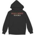 Colored Saying Read More Books Unisex Hoodie Colored Saying Read More Books Unisex Hoodie