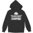 Comic Book Collecting Starts With Coffee Funny Unisex Hoodie Comic Book Collecting Starts With Coffee Funny Unisex Hoodie