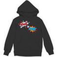 Comic Book POW Shirt BOOM Retro Superhero Costume Unisex Hoodie