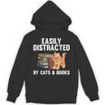 Cool Book Reader For Men Women Book Lover Bookworm Cat Book Unisex Hoodie Cool Book Reader For Men Women Book Lover Bookworm Cat Book Unisex Hoodie