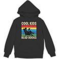 Cool Kids Read Books Retro Reading Vintage Unisex Hoodie