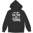 All The Cool Kids Are Reading Book Vintage Retro Sunset Unisex Hoodie