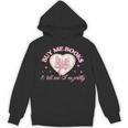 Coquette Reading Book Love Pink Bow Bookish Mom & Daughter Unisex Hoodie Coquette Reading Book Love Pink Bow Bookish Mom & Daughter Unisex Hoodie