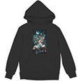 Cosmic Botanical Book Lover Reading Unisex Hoodie