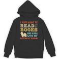Coton De Tulear Mama Ich Will Nur Lesen Books Hanging Dog Unisex Hoodie