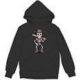 Cowboy Skeleton Baseball Halloween Graphic Unisex Hoodie
