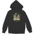 Crescent Mushroom Book Fungi Art Woodland Mystical Night Unisex Hoodie