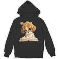 Cute Beagle Puppy Reading Book Lover Dog Animal Graphic Unisex Hoodie