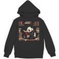 Cute Bear Is Reading a Book Reading Panda Bear Unisex Hoodie