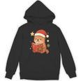 Cute Christmas Book Otter Reading Snowy Holiday Story Unisex Hoodie
